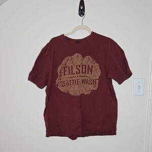 Filson Men's Cotton Short Sleeve Tee Shirt Size Large